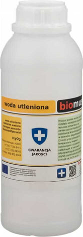 Peróxido de hidrógeno 3% H2O2 Peróxido de hidrógeno Peróxido de hidrógeno 1000ml BIOMUS